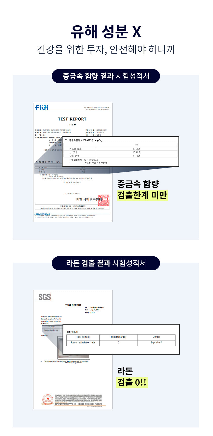 강블리라이프 3D 기능성 경추 메모리폼 베개