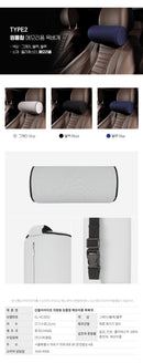 강블리라이프 차량용 입체형 메모리폼 목베개