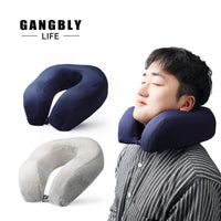 강블리라이프 메모리폼 버튼 목베개