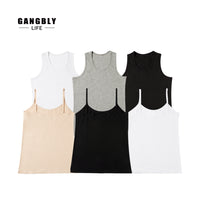 강블리라이프 면 스판 라운드나시